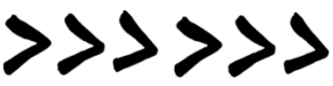 stylized arrows