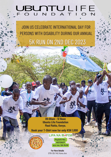Annual 5km Run for IDPWD!